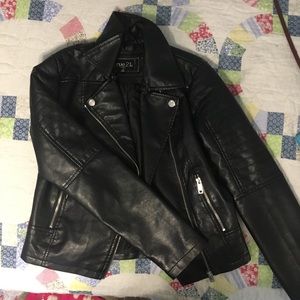 Leather jacket